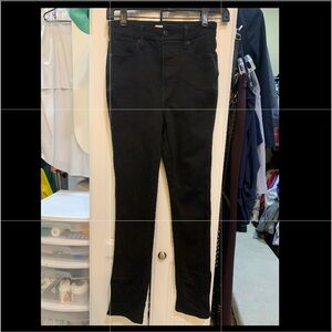 Good American black jeans size zero